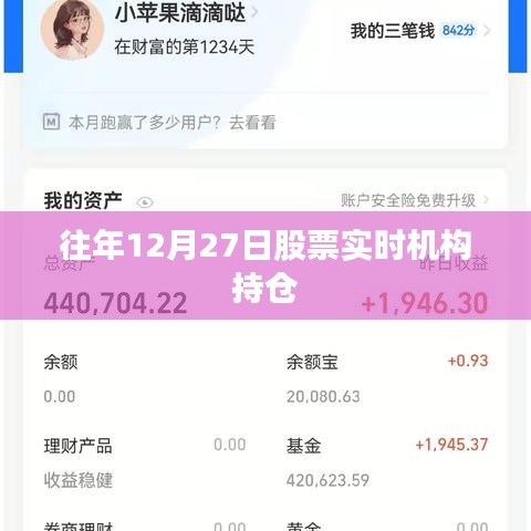 股票机构持仓实时数据解析