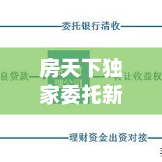 房天下独家委托新模式,重塑房地产服务新篇章
