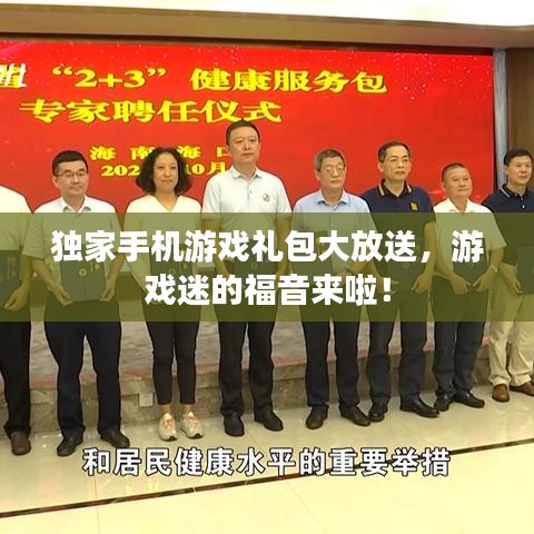独家手机游戏礼包大放送,游戏迷的福音来啦!