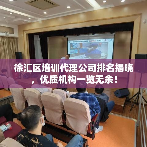 徐汇区培训代理公司排名揭晓,优质机构一览无余!