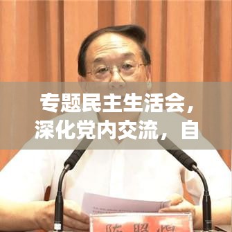 专题民主生活会，深化党内交流，自我革新在行动