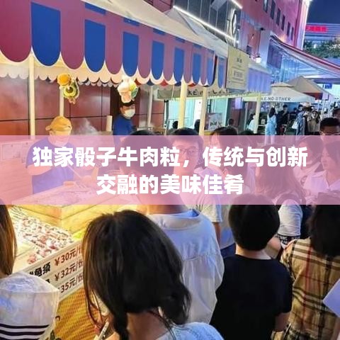 独家骰子牛肉粒,传统与创新交融的美味佳肴