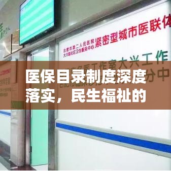 医保目录制度深度落实，民生福祉的有力保障举措