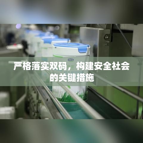 严格落实双码，构建安全社会的关键措施