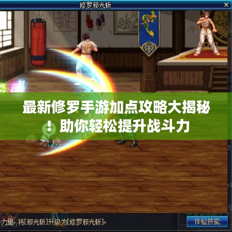 最新修罗手游加点攻略大揭秘！助你轻松提升战斗力
