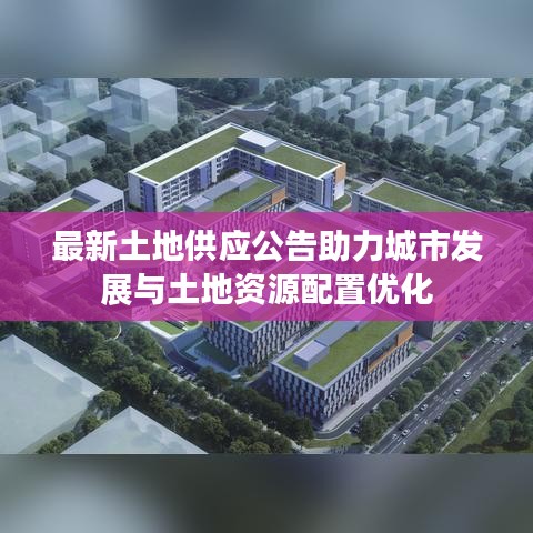 最新土地供应公告助力城市发展与土地资源配置优化