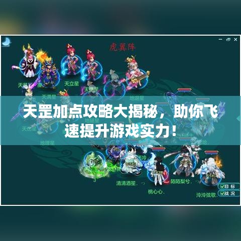 天罡加点攻略大揭秘,助你飞速提升游戏实力!