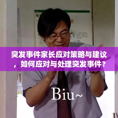 突发事件家长应对策略与建议，如何应对与处理突发事件？